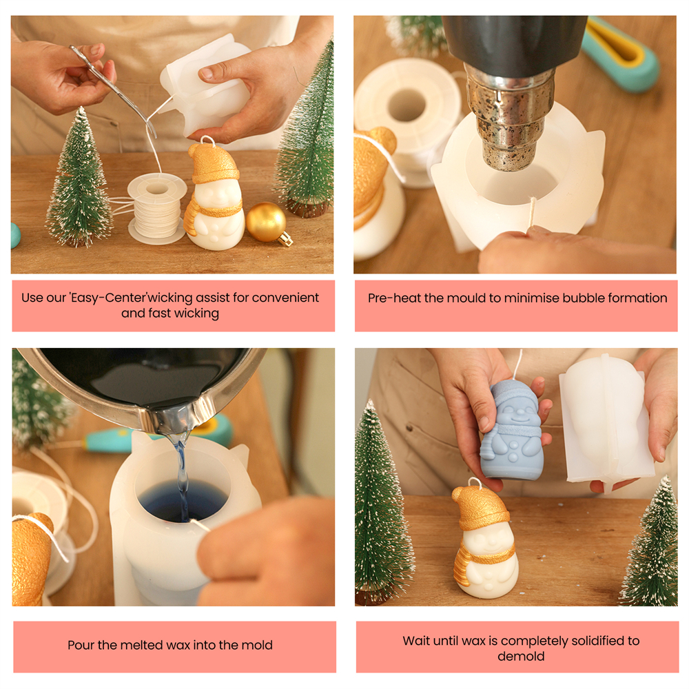 Nicole Snowy Friends Candle Si - Soap Making Friends บทวิจารณ์และราคา