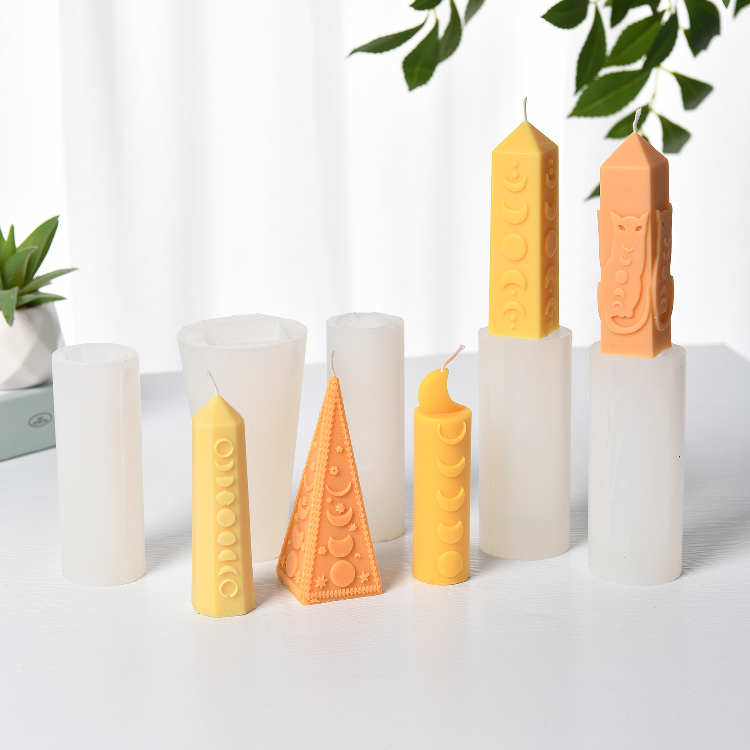 Moon Phase Silicone Mold DIY C - Soap Making Recipes บทวิจารณ์และราคา