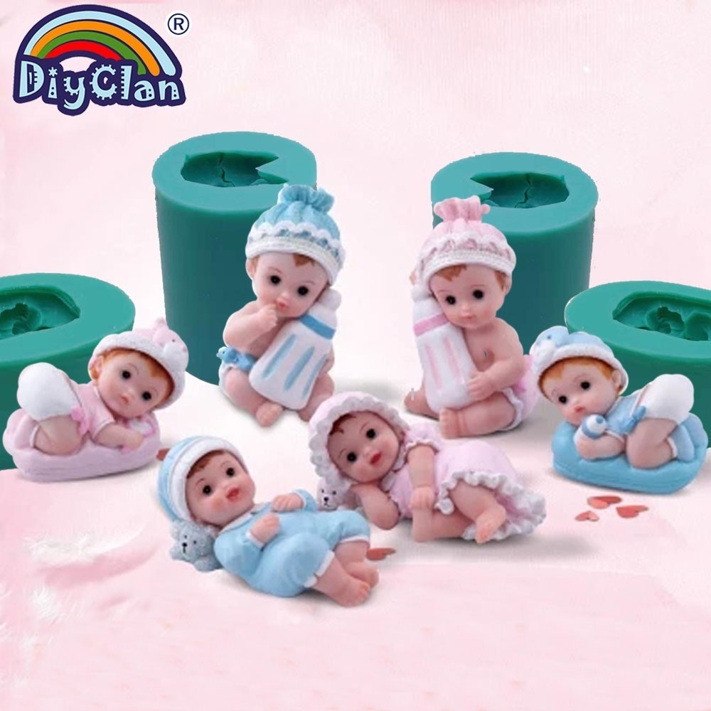6 Kinds Of Baby Shape Silicone - Soap Making Recipes บทวิจารณ์และราคา