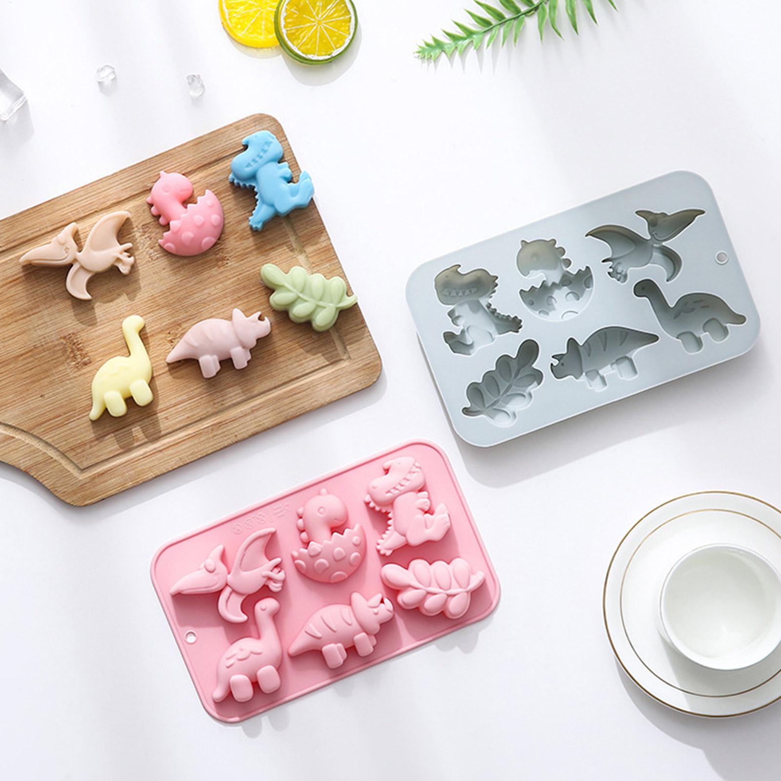 Silicone 6 Cavities Dinosaur J - Soap Making Oven บทวิจารณ์และราคา