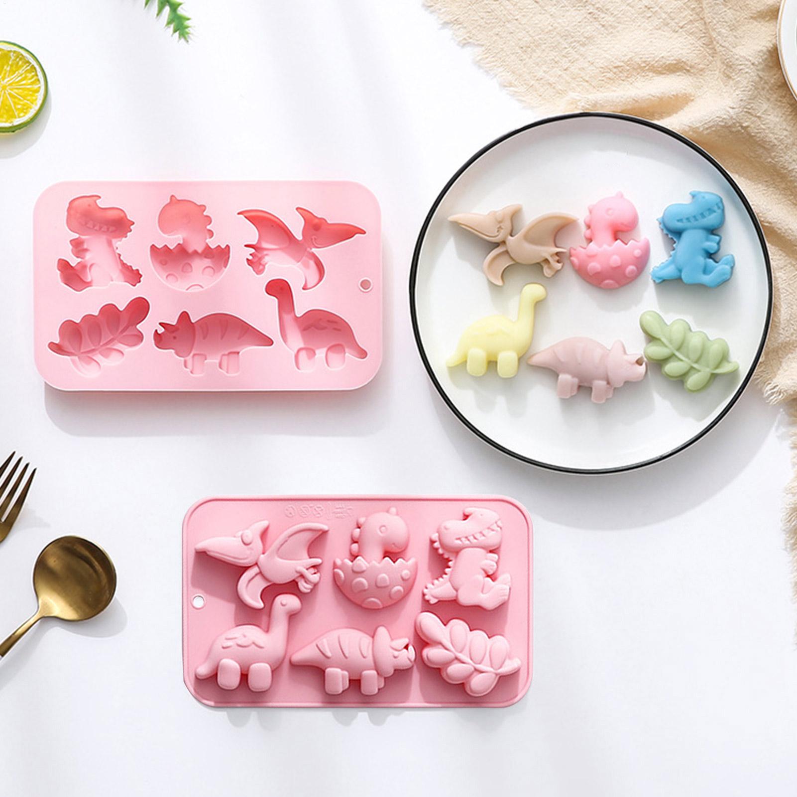 Silicone 6 Cavities Dinosaur J - Soap Making Oven บทวิจารณ์และราคา