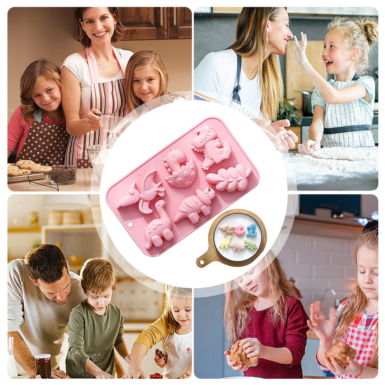 Silicone 6 Cavities Dinosaur J - Soap Making Oven บทวิจารณ์และราคา