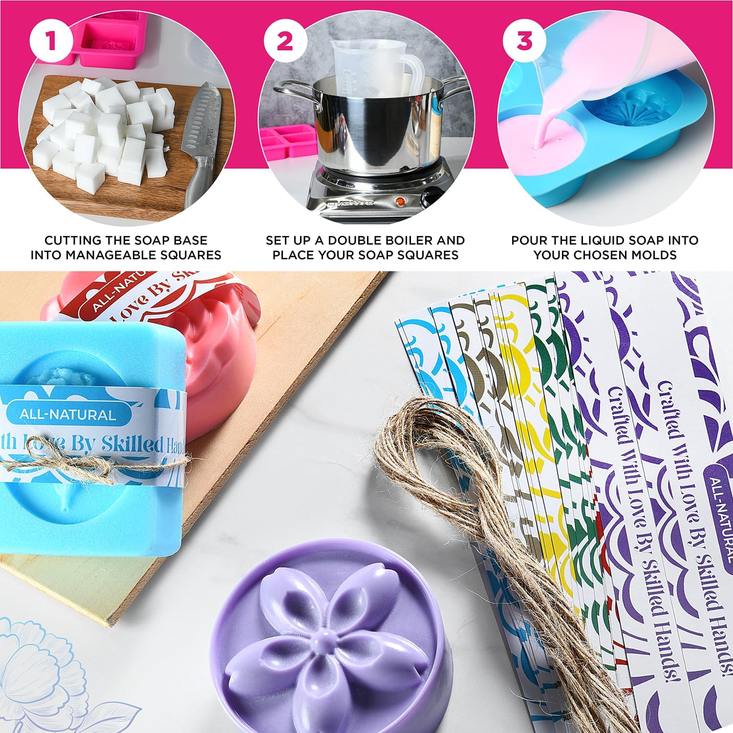 Soap Making Kit with Melt Pour - Soap Making With Soap Base บทวิจารณ์และราคา
