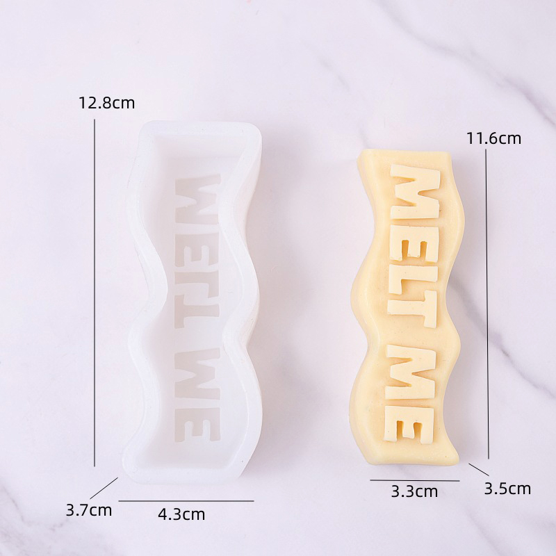 Wave Letter Slogan Candle Sili - Soap Making Recipes บทวิจารณ์และราคา