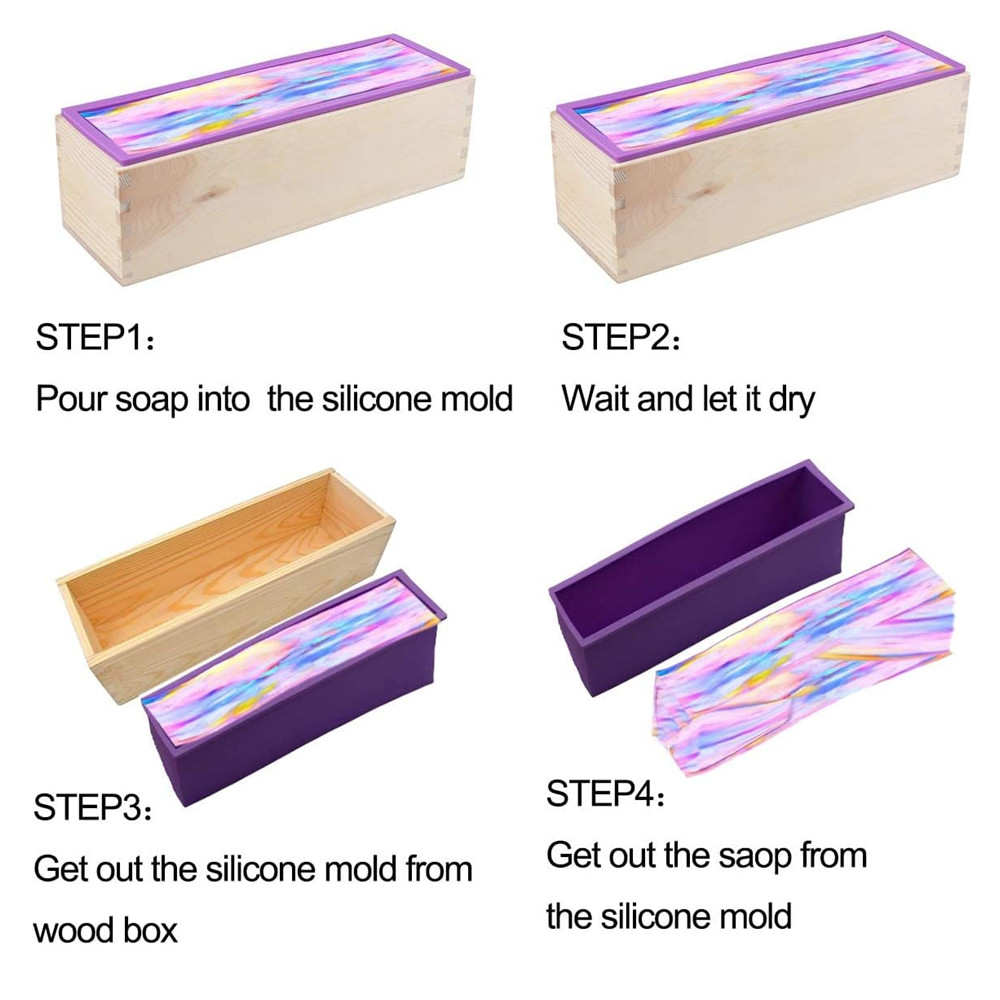 1.2L Silicone Soap Molds Kit 4 - Soap Making Book บทวิจารณ์และราคา
