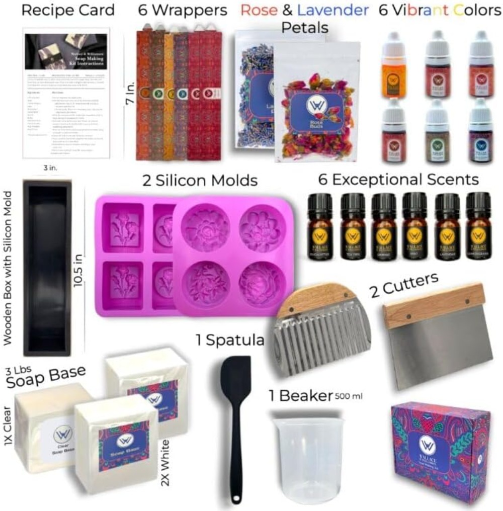 Complete Soap Making Kit for A - Soap Making With Soap Base บทวิจารณ์และราคา