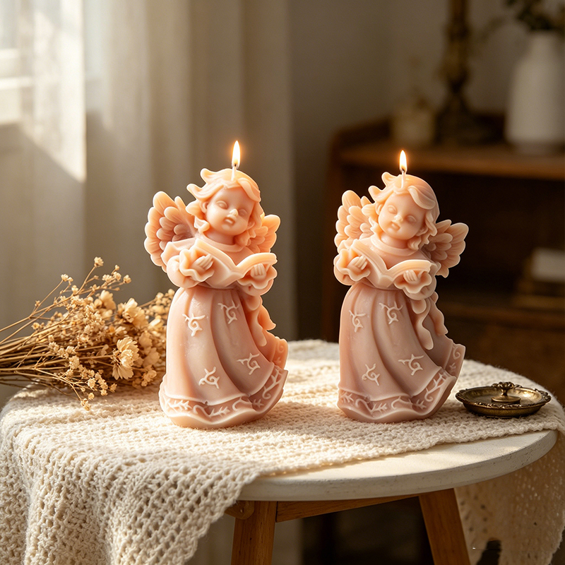 3D Angel Reading Book Silicone - Soap Making Book บทวิจารณ์และราคา